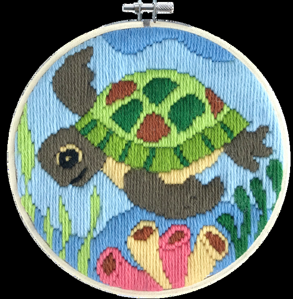 dotz Diamond Dotz Long Stitch Cross Stitch Ocean Baby - 6.0"