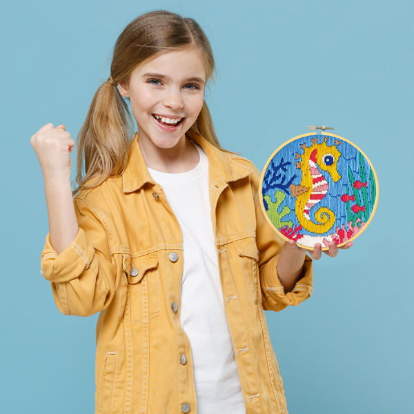 Dotz Diamond Dotz Long Stitch Cross Stitch Sea Princess - 6.0"