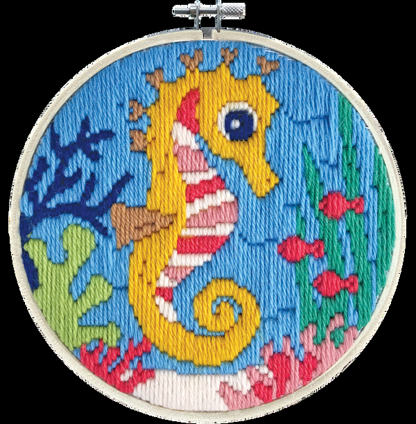 dotz Diamond Dotz Long Stitch Cross Stitch Sea Princess - 6.0"