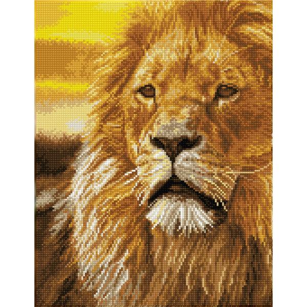 dotz Diamond Dotz Lord of the Serengeti - 13.8" x 17.7"