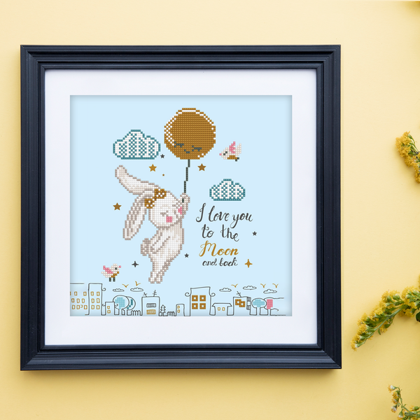 Dotz Diamond Dotz Love You To The Moon & Back - 12.6" X 12.6"