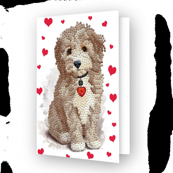 dotz Diamond Dotz Lovely Boy Greeting Card - 5.0" x 7.0"