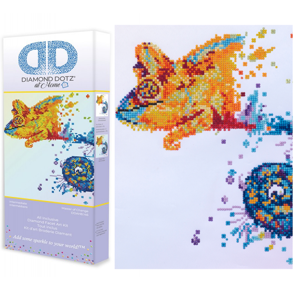 dotz Diamond Dotz Master of Change Chameleon - 12.6" x 12.6"