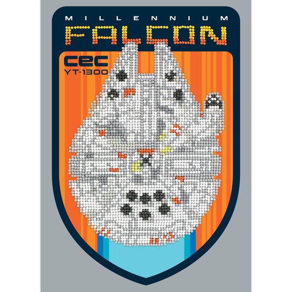 dotz Diamond Dotz Millennium Falcon CEC YT-1300 - 12.2" x 8.7"