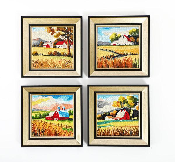 dotz Diamond Dotz Mini Dotz Countryside Views Diamond Painting - 5.0" x 5.0"