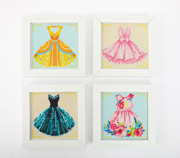 dotz Diamond Dotz Mini Dotz Party Dresses Diamond Painting - 5.0" x 5.0"
