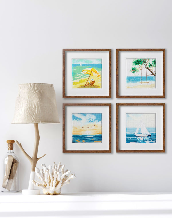 Dotz Diamond Dotz Mini Dotz Summer Days Diamond Painting - 5.0" X 5.0"