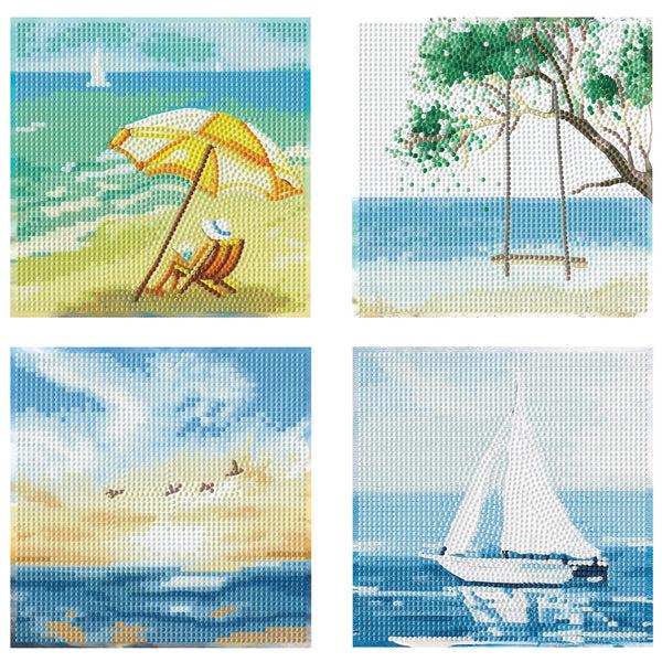 dotz Diamond Dotz Mini Dotz Summer Days Diamond Painting - 5.0" x 5.0"
