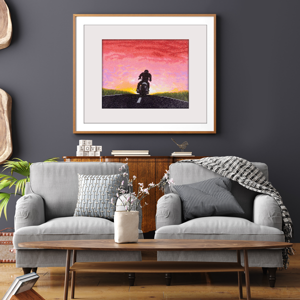 Dotz Diamond Dotz My Time My Motorcycle - 20.0" X 16.0"