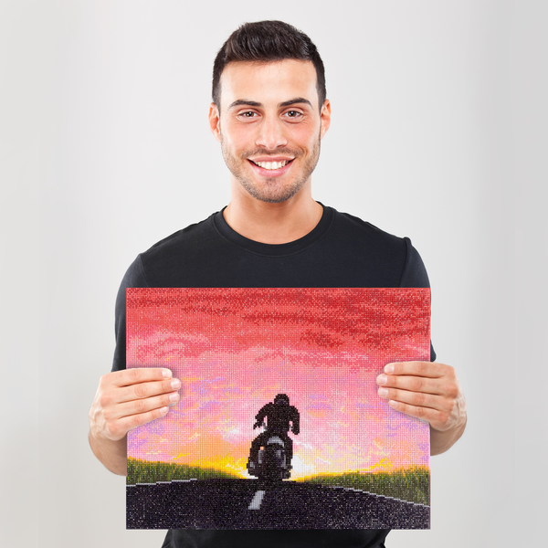 Dotz Diamond Dotz My Time My Motorcycle - 20.0" X 16.0"