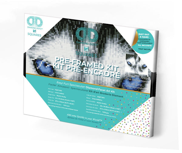 dotz Diamond Dotz Mystic Husky Pre-Framed Kit - 10.2" x 8.0"