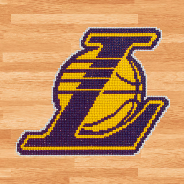 dotz Diamond Dotz NBA Los Angeles Lakers - 12.6" x 12.6"