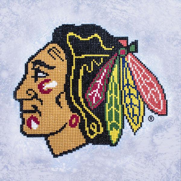 Dotz Diamond Dotz NHL Chicago Blackhawks - 12.6" X 12.6"