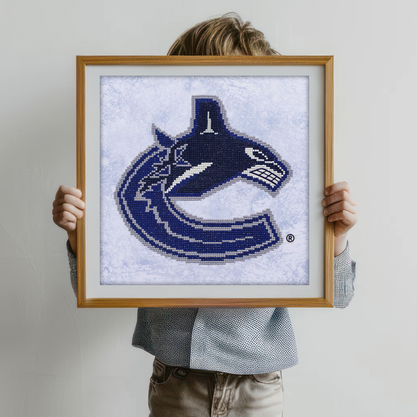 Dotz Diamond Dotz NHL Vancouver Canucks - 12.6" X 12.6"