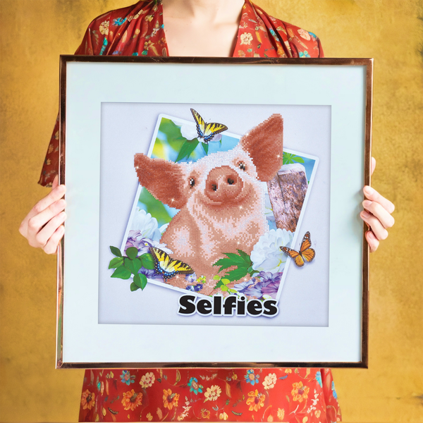 Dotz Diamond Dotz Our Babe Diamond Painting - 15.8" X 16.5"