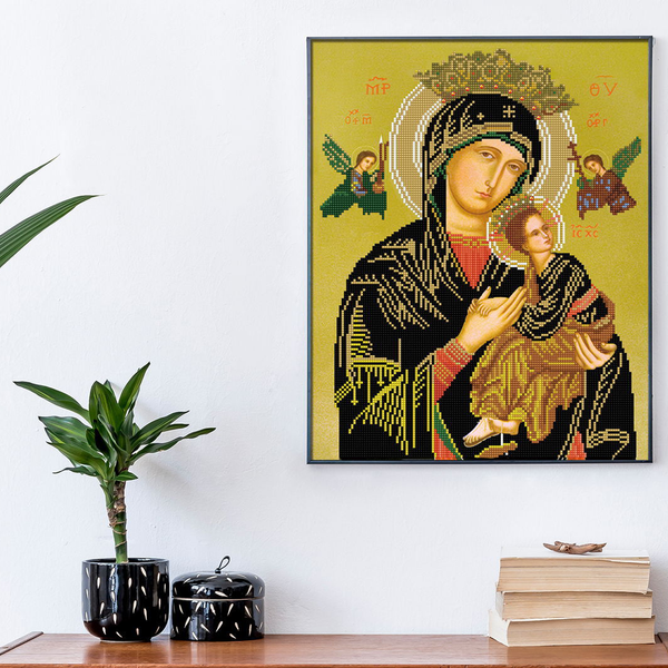 Dotz Diamond Dotz Our Lady Of Perpetual Help - 15.8" X 19.7"