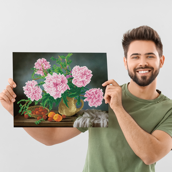 Dotz Diamond Dotz Parisienne Still Life - 19.7" X 15.8"