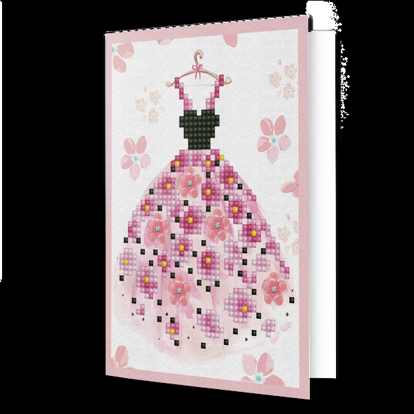 Dotz Diamond Dotz Party Times Greeting Card - 5.0" X 7.0"