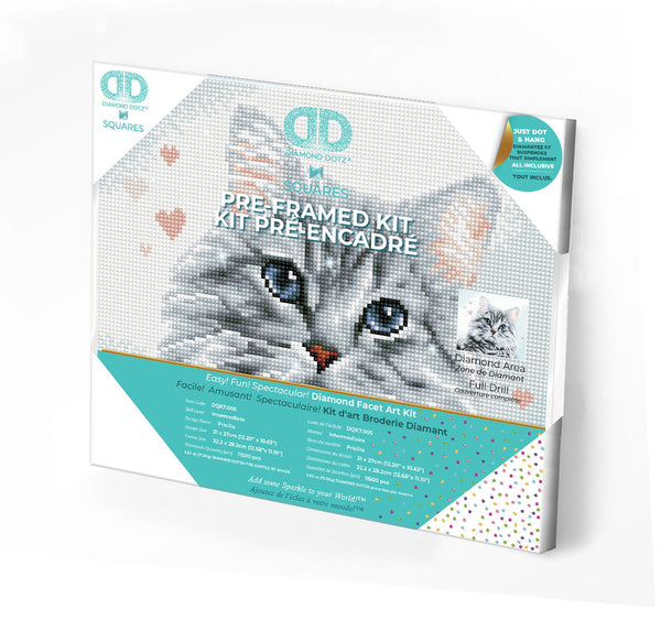 dotz Diamond Dotz Pricilla Pre-Framed Kit - 12.2" x 10.6"
