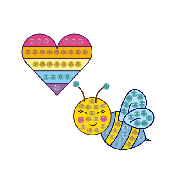 dotz Diamond Dotz Quick Dotz Big Dotza Pack 2 - Love BUZZ