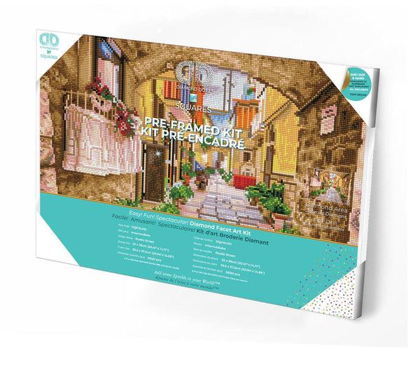 dotz Diamond Dotz Rustic Street Pre-Framed Kit - 20.5" x 14.2"