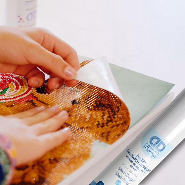 Dotz Diamond Dotz Sandwich Adhesive Roll - 12 X 36 In