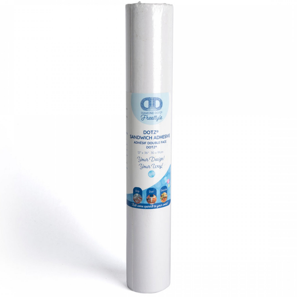 dotz Diamond Dotz Sandwich Adhesive Roll - 12 x 36 in