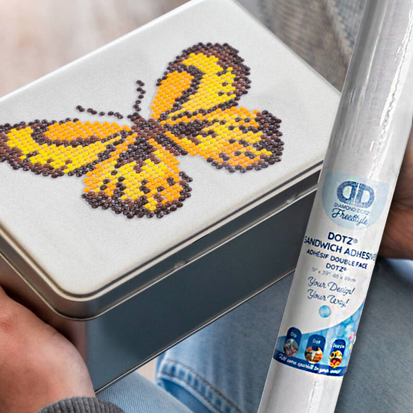 Dotz Diamond Dotz Sandwich Adhesive Roll 48 X 99cm (19 X 39 In)