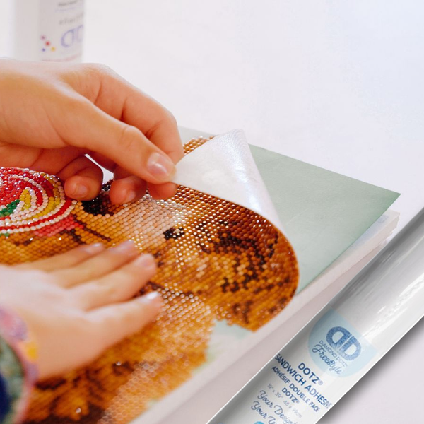 Dotz Diamond Dotz Sandwich Adhesive Roll 48 X 99cm (19 X 39 In)