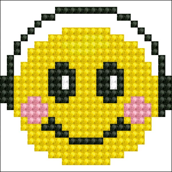 Dotz Diamond Dotz Smiling Groove With Frame - 3.0" X 3.0"