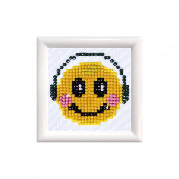 dotz Diamond Dotz Smiling Groove with Frame - 3.0" x 3.0"