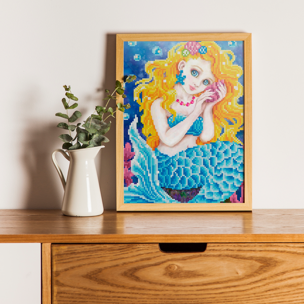Dotz Diamond Dotz Sounds Of The Sea With Frame - 11.0" X 14.0"