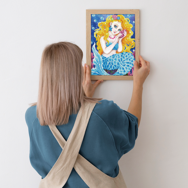 Dotz Diamond Dotz Sounds Of The Sea With Frame - 11.0" X 14.0"