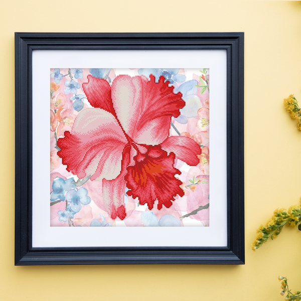 Dotz Diamond Dotz Sparkle Garden Crimson - 12.0" X 12.0"