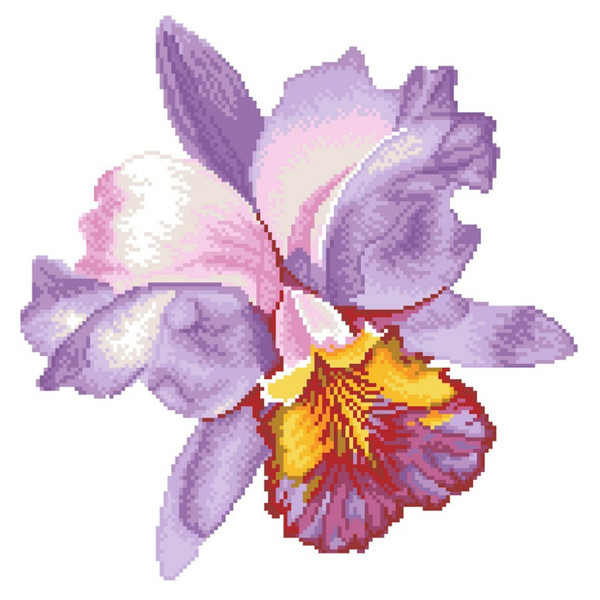 Dotz Diamond Dotz Sparkle Garden Mauve With Frame - 12.0" X 12.0"