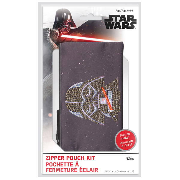 dotz Diamond Dotz Star Wars Darth Vader and Lightsaber DOTZIES Pouch Kit - 7.8" x 4.5"