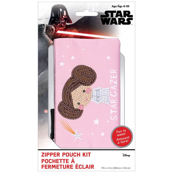 Dotz Diamond Dotz Star Wars Leia Star Gazer DOTZIES Pouch Kit - 7.8" X 4.5"