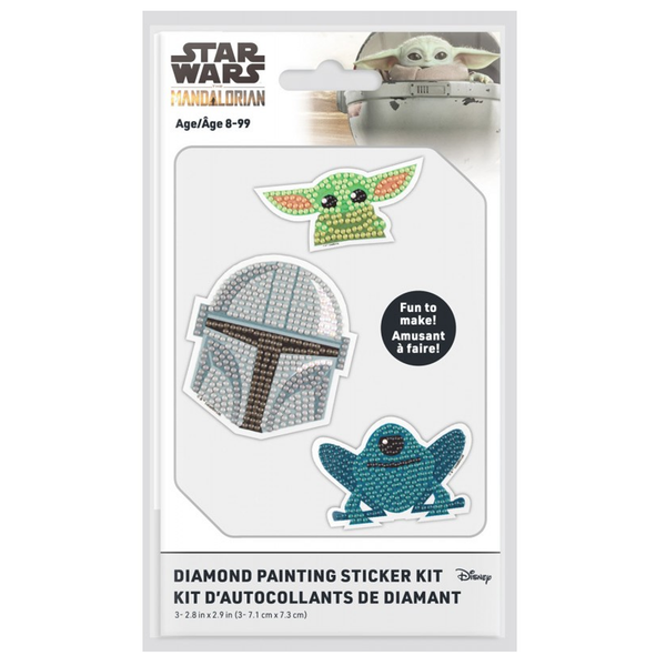 dotz Diamond Dotz Star Wars The Mandalorian DOTZIES Sticker Kit