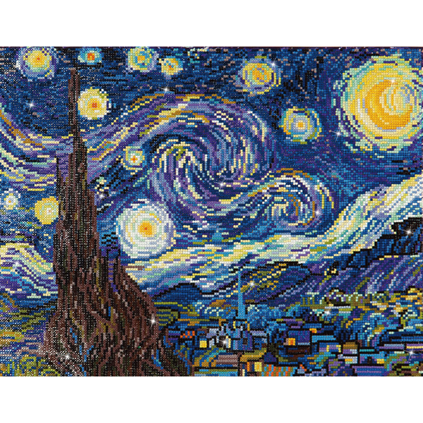 dotz Diamond Dotz Starry Night (Van Gogh) - 20.0" x 16.0"