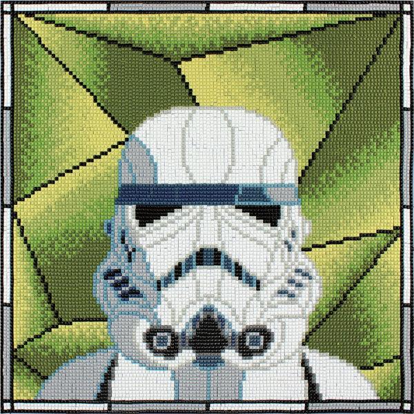 dotz Diamond Dotz Stormtrooper Stained Glass - 12.6" x 12.6"