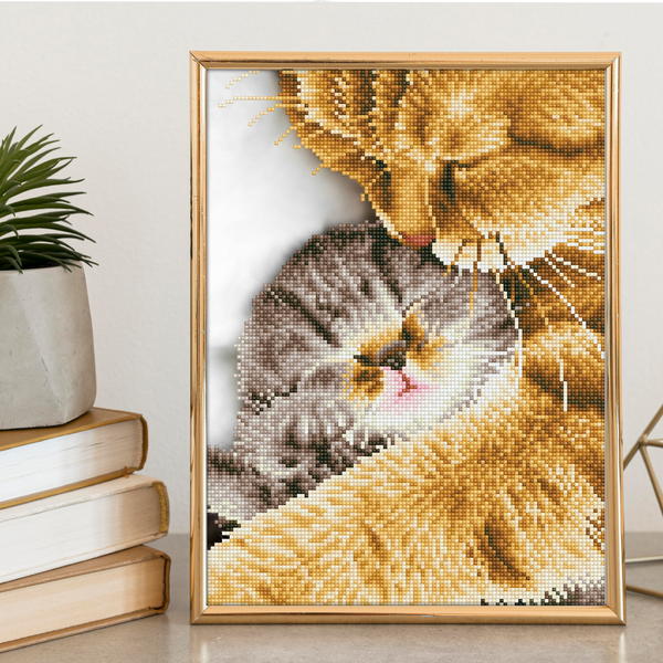 Dotz Diamond Dotz Tender Moment With Frame - 11.8" X 16.1"