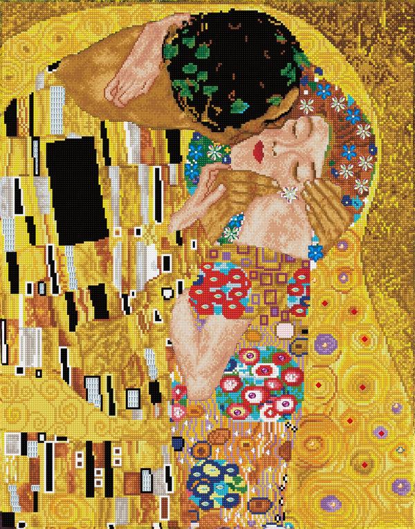 dotz Diamond Dotz The Kiss (apres Klimt) Masterclass - 22.1" x 28.0"