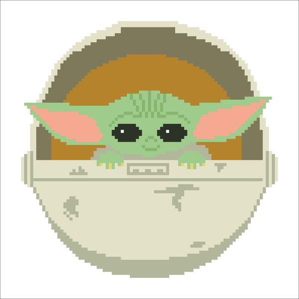 Dotz Diamond Dotz The Mandalorian The Child Box - 11.0" X 11.0"