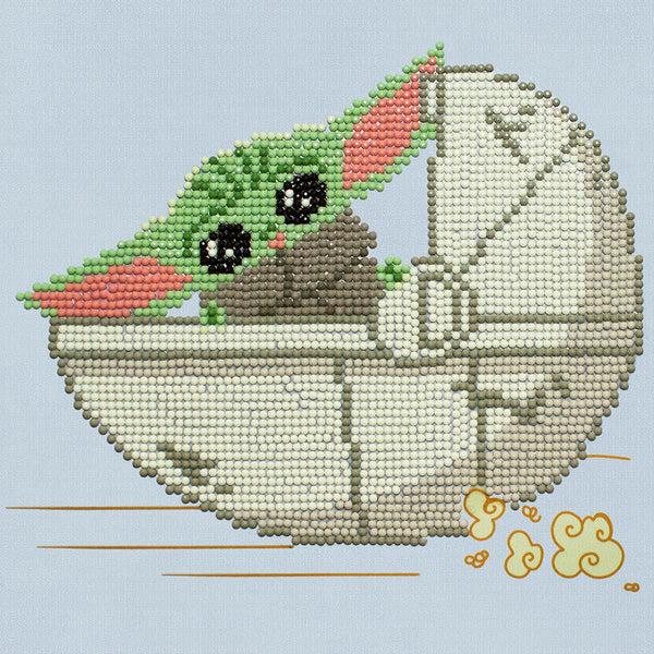 dotz Diamond Dotz The Mandalorian The Child Moving Orb - 8.7" x 8.7"