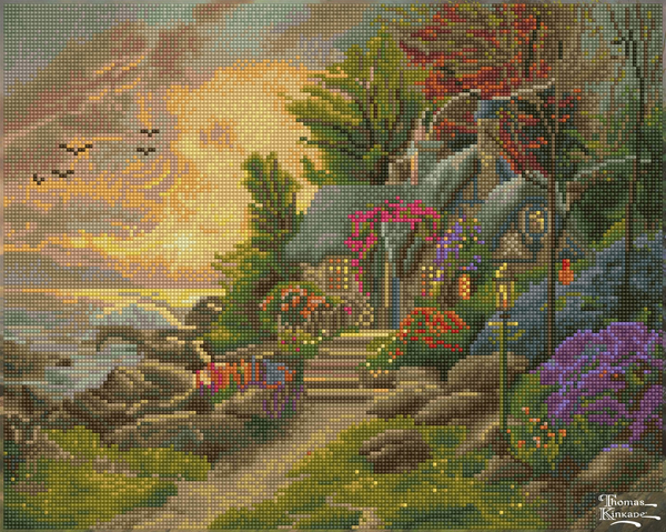 Dotz Diamond Dotz Thomas Kinkade Seaside Hideaway - 16.0" X 20.0"