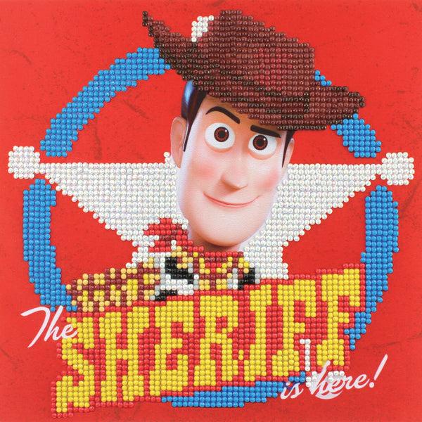 dotz Diamond Dotz Toy Story Woody The Sheriff Is Here - 8.7" x 8.7"