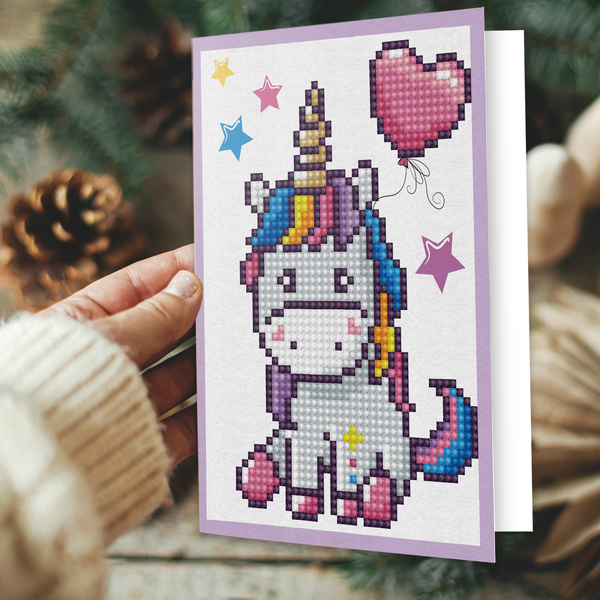 Dotz Diamond Dotz Welcome Baby Greeting Card - 5.0" X 7.0"