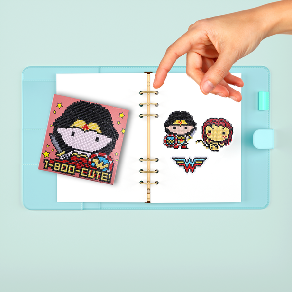 Dotz Diamond Dotz Wonder Woman Multi-Piece Kit - 5.9" X 5.9"