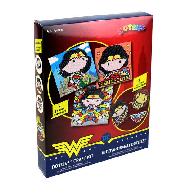 dotz Diamond Dotz Wonder Woman Multi-Piece Kit - 5.9" x 5.9"