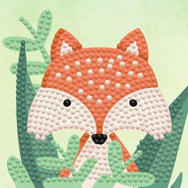 dotz Diamond Dotz Woodland Fox Framed Kit - 4.0" x 4.0"
